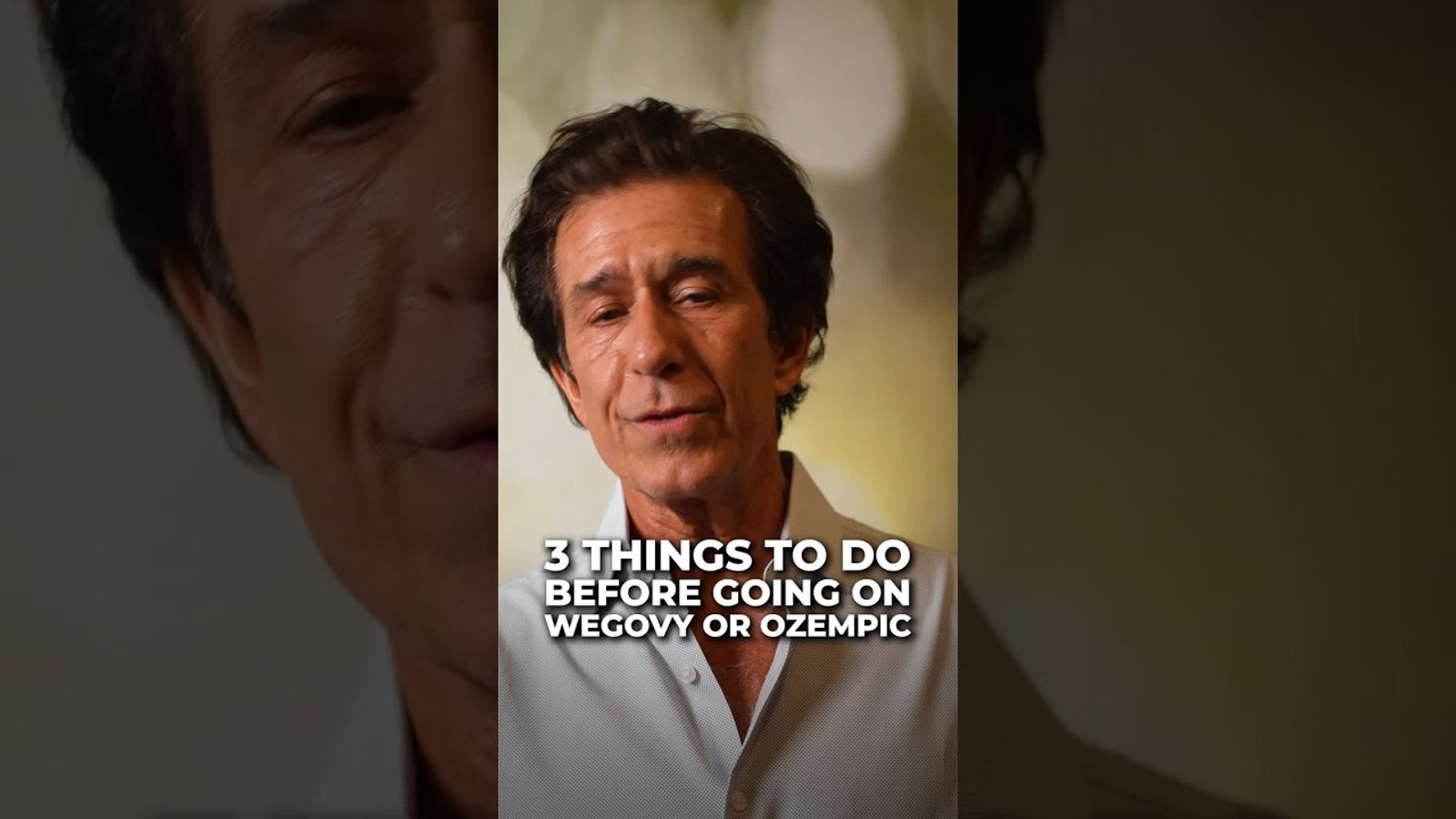 Dr. Ivan Bracic, DC, explaining three things to do before starting a GLP-1 medication