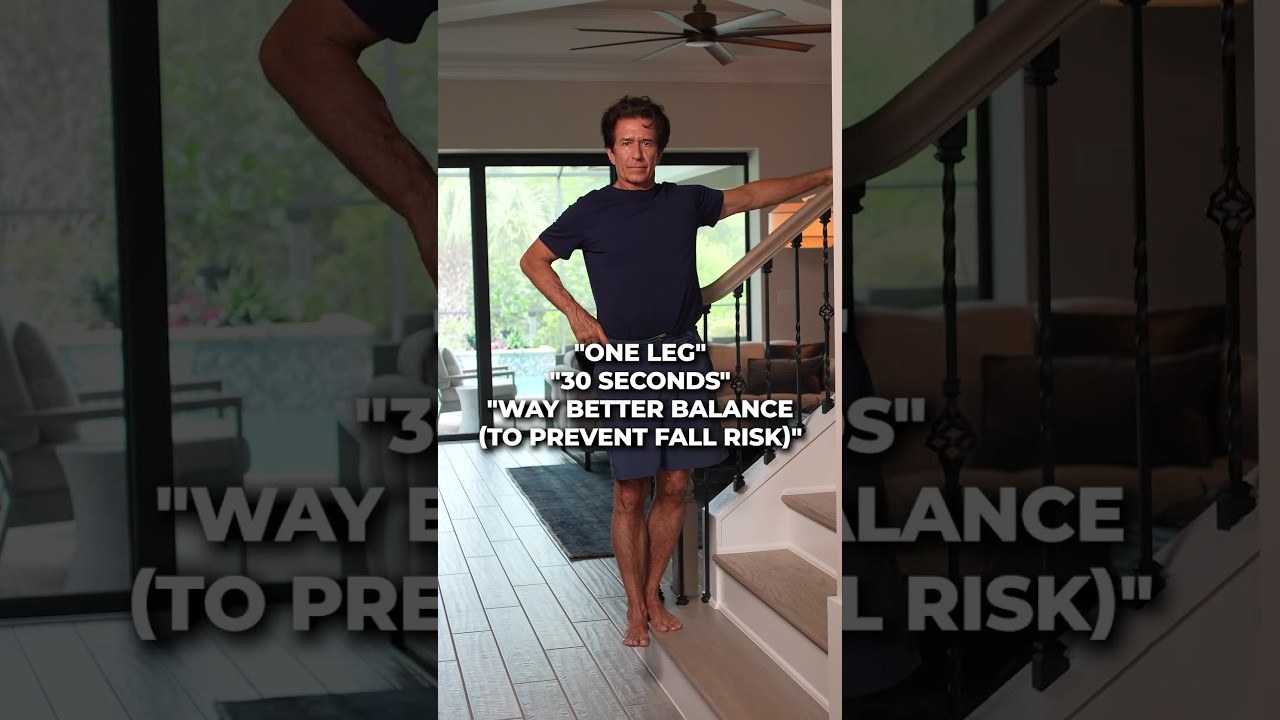 Dr. Ivan Bracic, DC, of Novaré Injury Care and Rehab demonstrating a gluteus medius exercise for balance